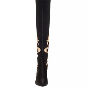 Jessica Simpson Lessy Multi Floral OTK Boots